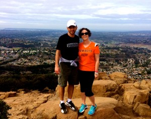 Beth & Brian on Mt